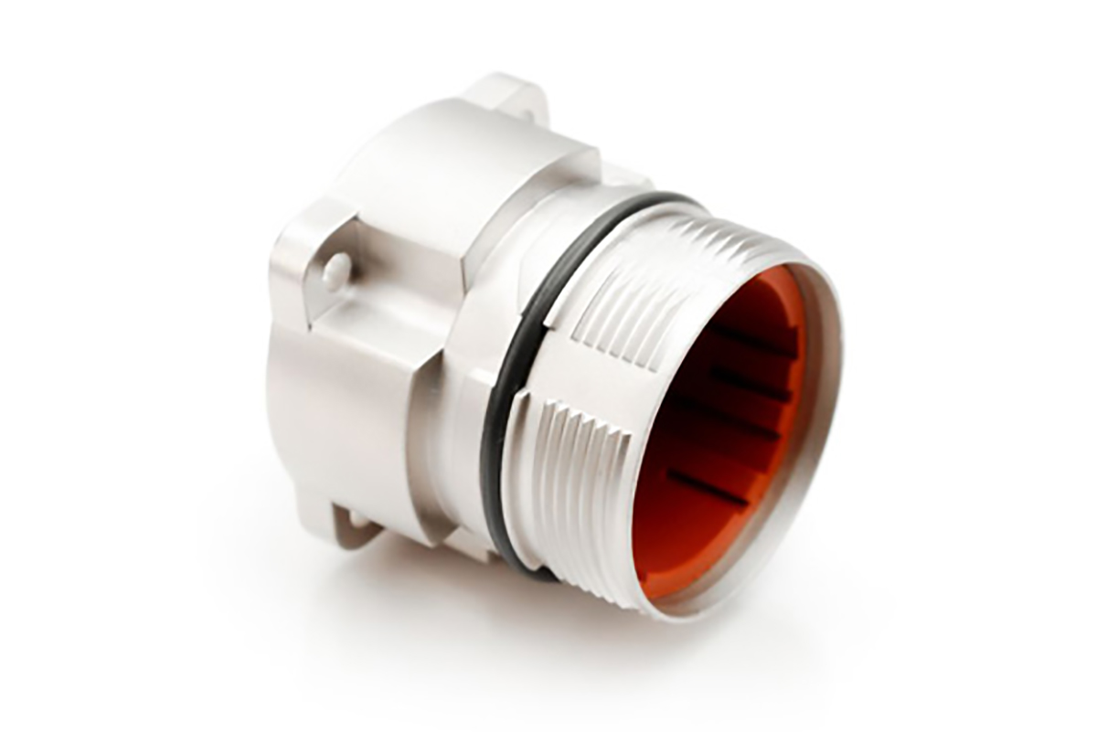 Amphenol Industrial Circular Connector, 6 Contacts, Panel, M40 Connector, Socket, Male/Female, IP67, MotionGrade Series