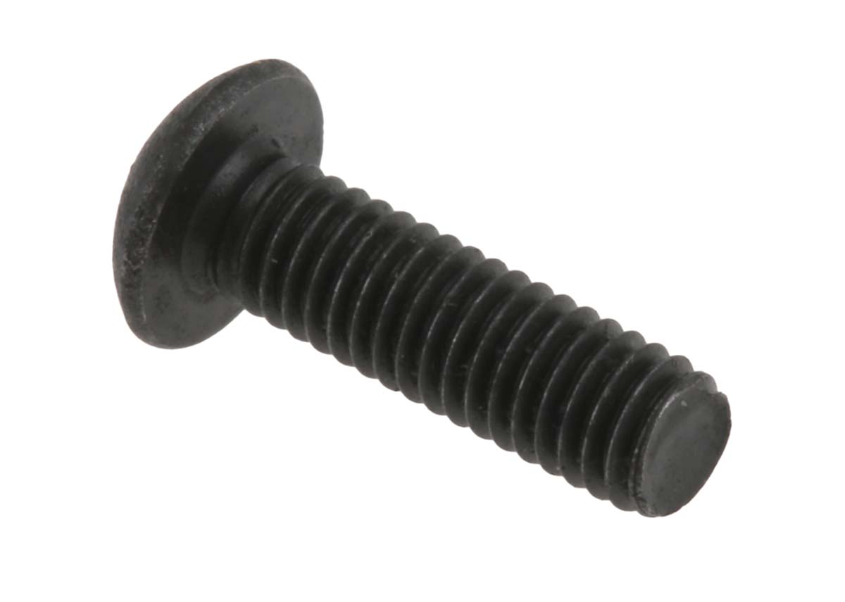 RS PRO Black, Self-Colour Steel Hex Socket Button Screw, ISO 7380, M3 x 10mm