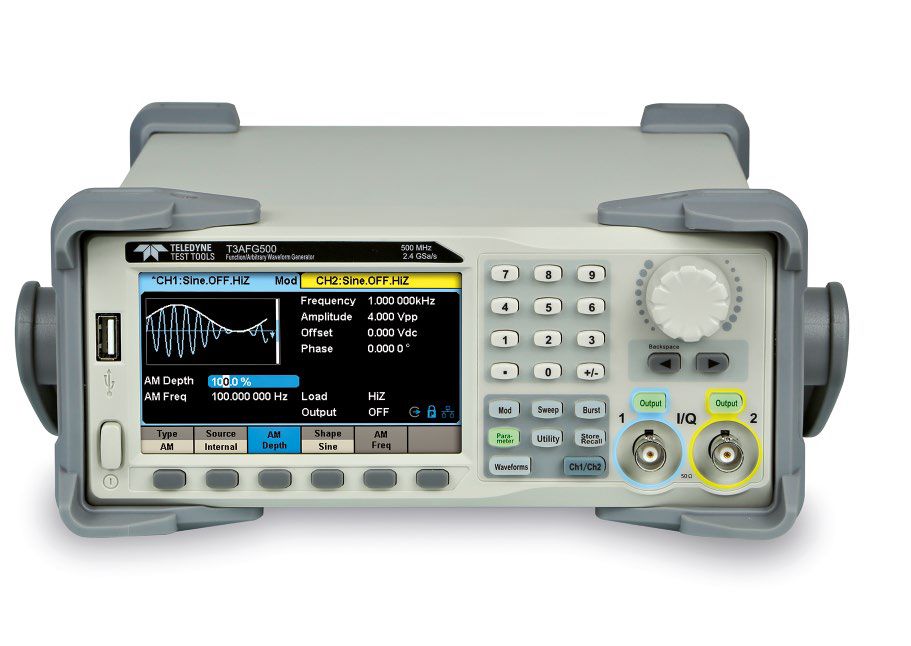 Teledyne LeCroy Arbitrary Waveform Generator, 2-Channel, 1 μHz Min - With RS Calibration