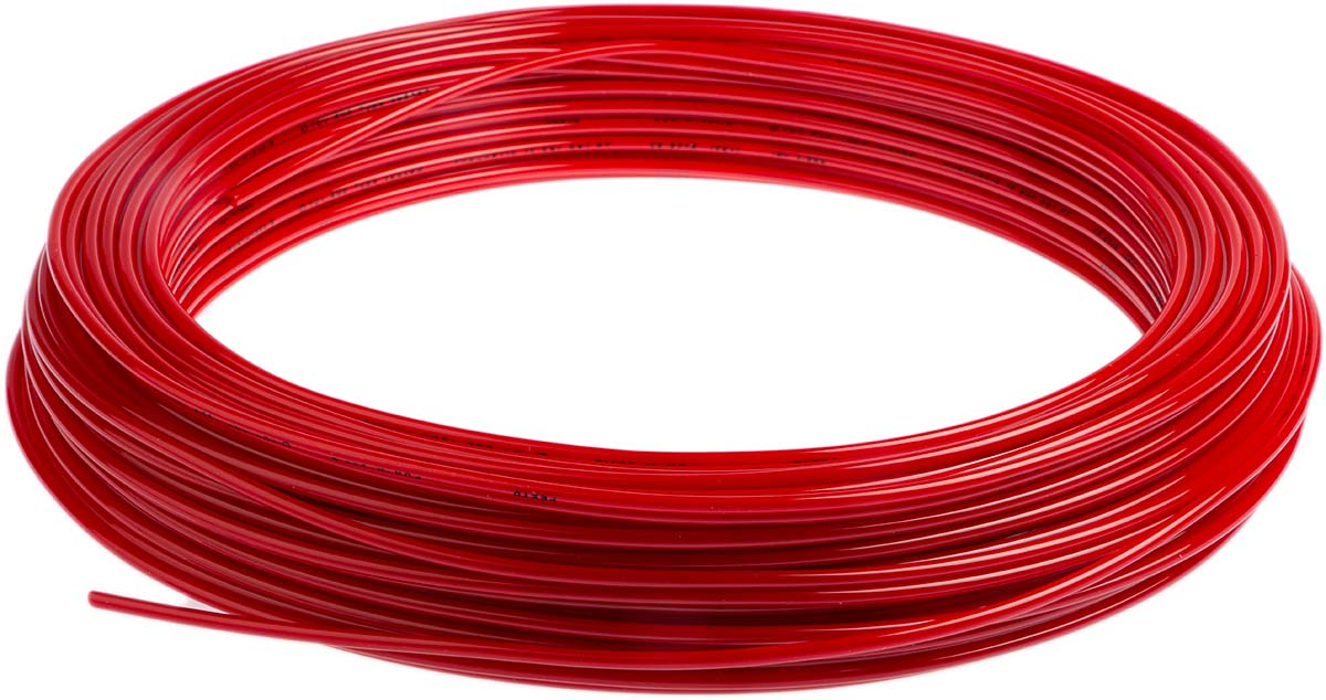 Festo Compressed Air Pipe Red Polyurethane 3mm x 50m PUN-H Series, 558284