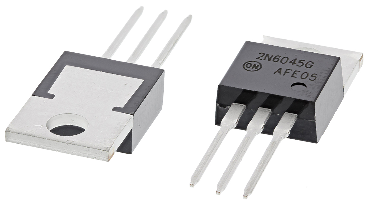onsemi 2N6045G NPN Darlington Transistor, 8 A 100 V HFE:100, 3-Pin TO-220AB