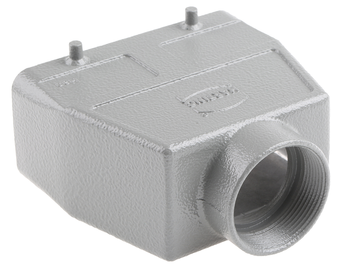 HARTING Han B Heavy Duty Power Connector Hood, Top Entry