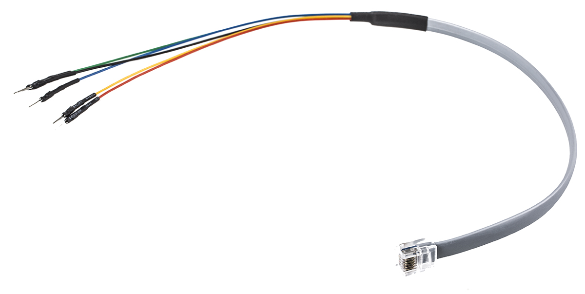 AC162069, Insulated Breadboard Jumper Wire in Black, Blue, Green, Red, Yellow