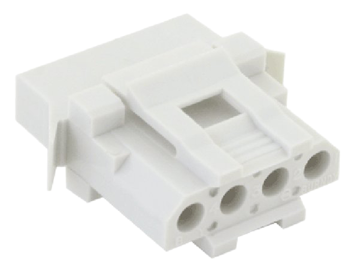 Souriau Sunbank by Eaton, SMS Female Connector Housing, 4 Way, 1 Row