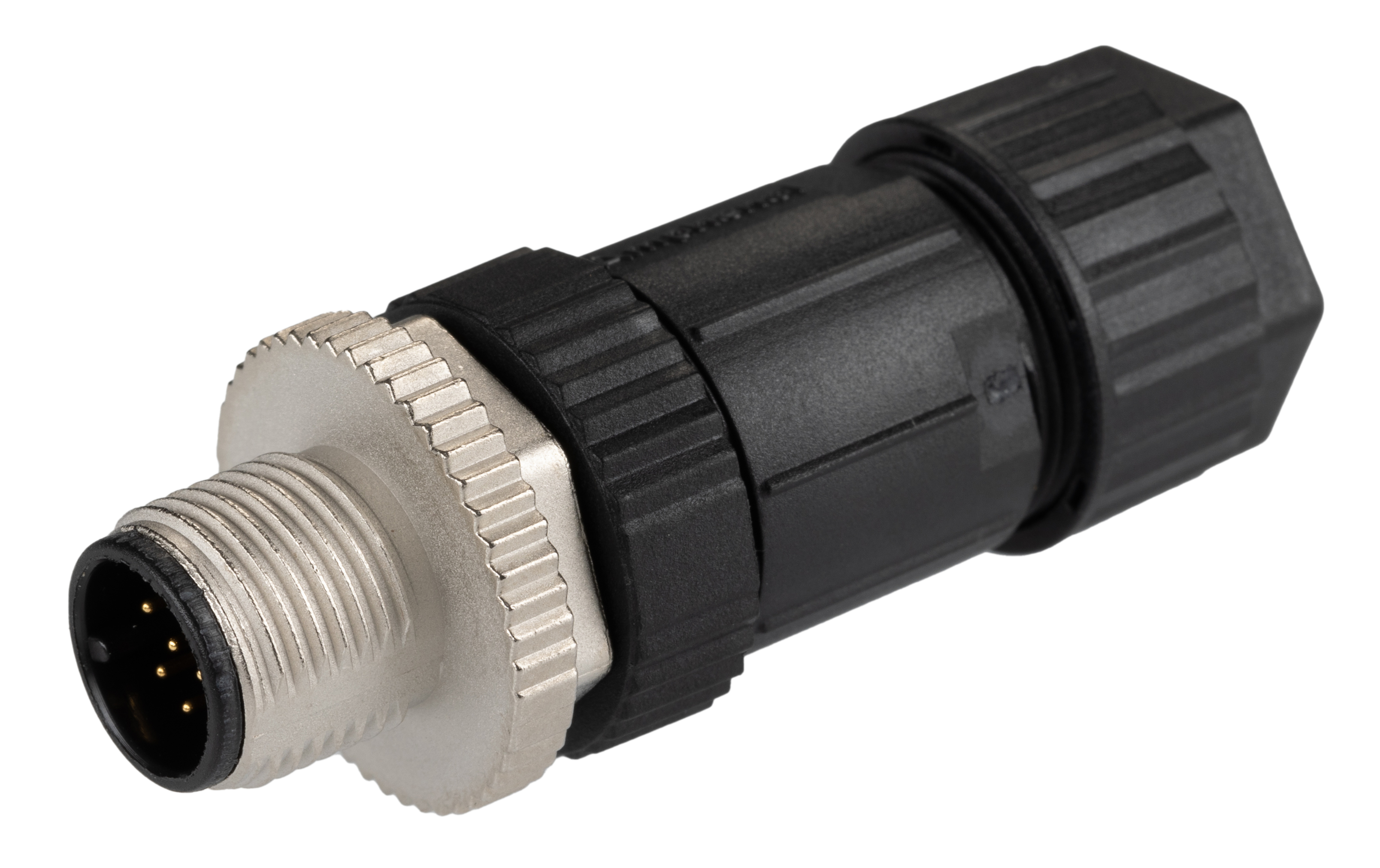 Amphenol Industrial Circular Connector, 12 Contacts, Cable, M12 Connector, Plug, Male, IP67, M Series