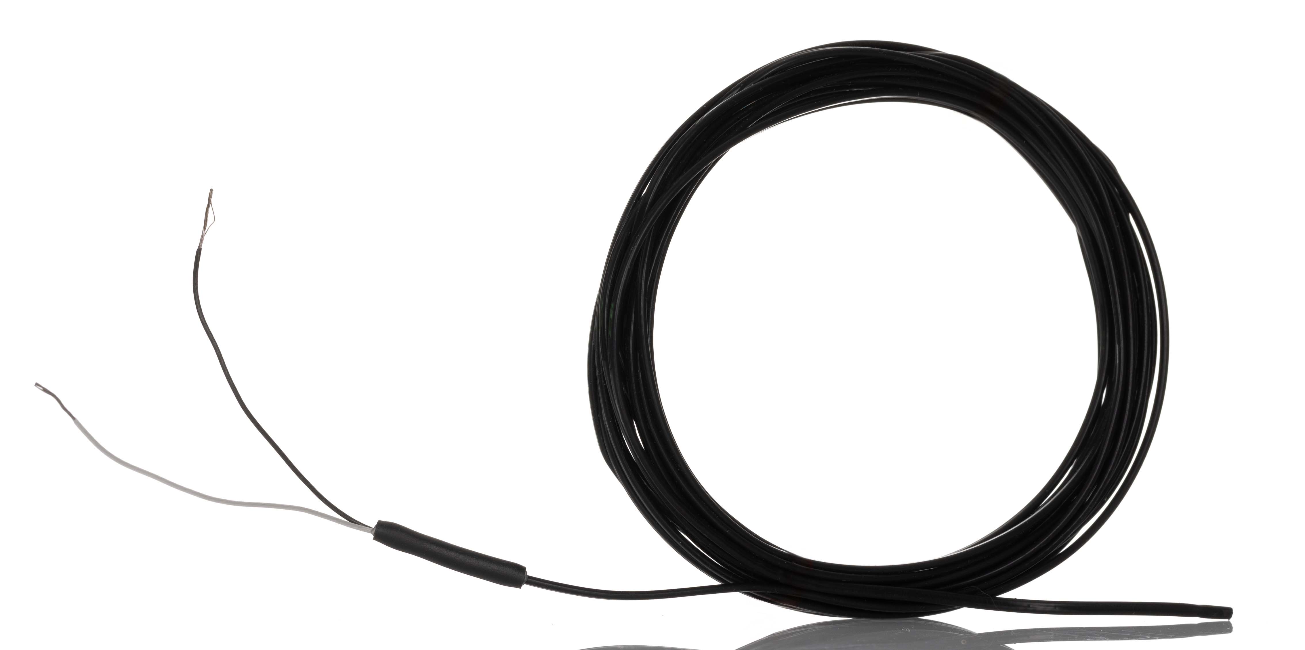RS PRO Type J Hermetically Sealed Thermocouple 5m Length, 7/0.2mm Diameter, -75°C → +260°C