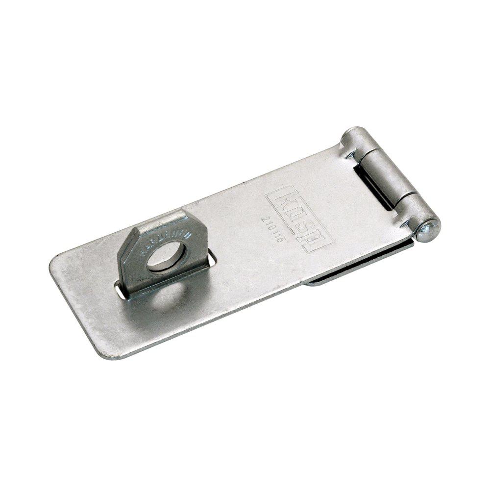 Kasp Steel Chrome Hasp & Staple, 75 x 9mm, 28mm