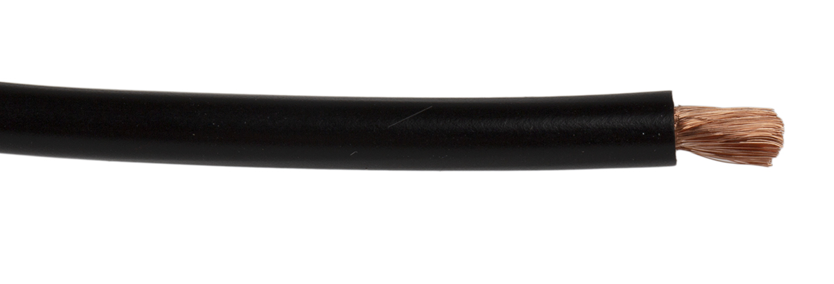 Staubli Black 2.5 mm² Hook Up Wire, 14 AWG, 651/0.07 mm, 25m, PVC Insulation