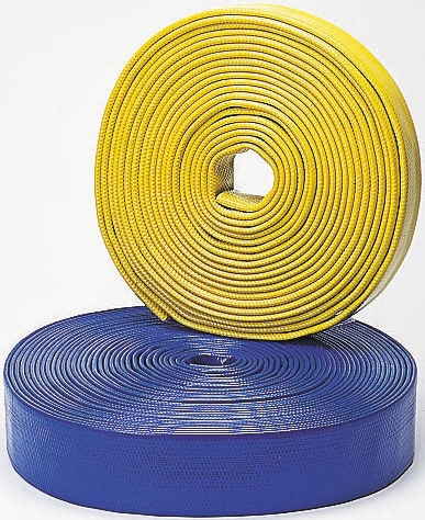 RS PRO PVC, Hose Pipe, 77mm ID, 80.6mm OD, Blue, 20m