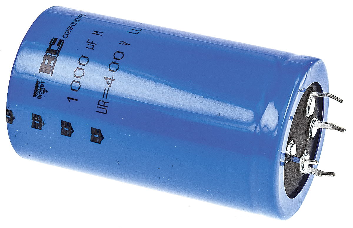 Vishay 1000μF Aluminium Electrolytic Capacitor 400V dc, Snap-In - MAL209526102E3