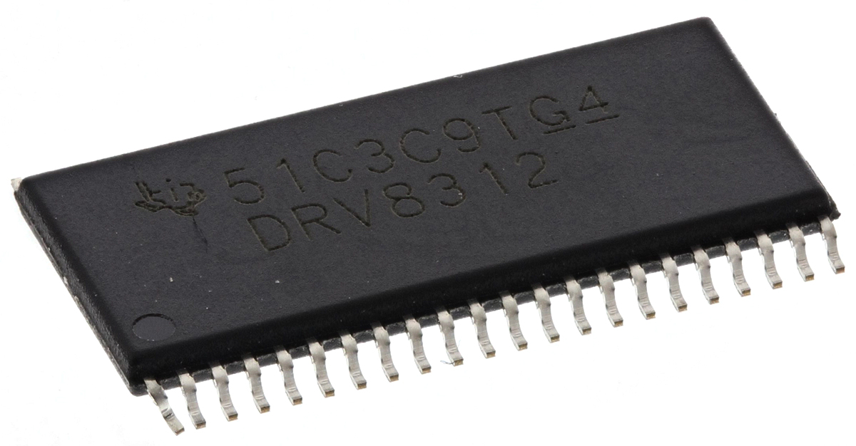 Texas Instruments DRV8312DDW, Brushless DC Motor Motor Driver IC, 52 V 3.5 A 44-Pin, HTSSOP