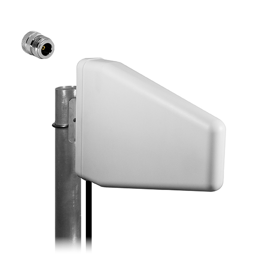 Siretta OSCAR18/2.5M/SMAM/S/S/22 Yagi Multiband Antenna with N Type Female Connector, 2G (GSM/GPRS), 3G (UTMS), 4G