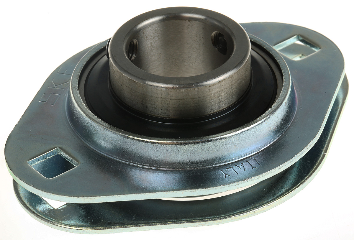 2 Hole Flange Bearing Unit, PFT 25 TF, 25mm ID