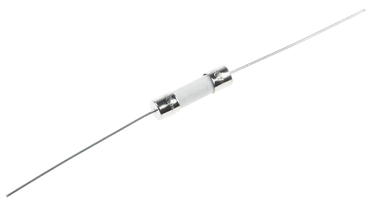 RS PRO 2A T Ceramic Cartridge Fuse, 5 x 20mm