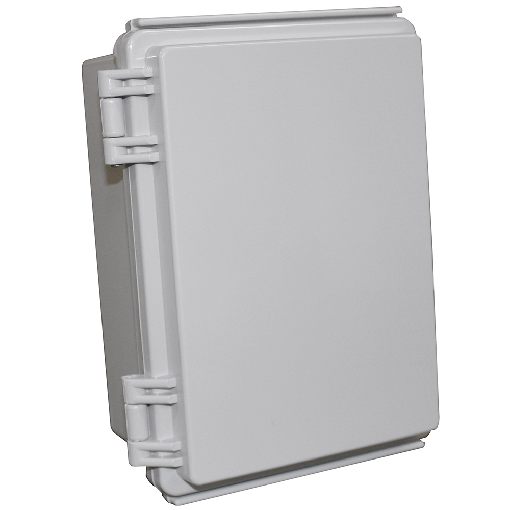 CAMDENBOSS X8 Series Grey ABS General Purpose Enclosure, IP67, IK08, Grey Lid, 185x135x100mm