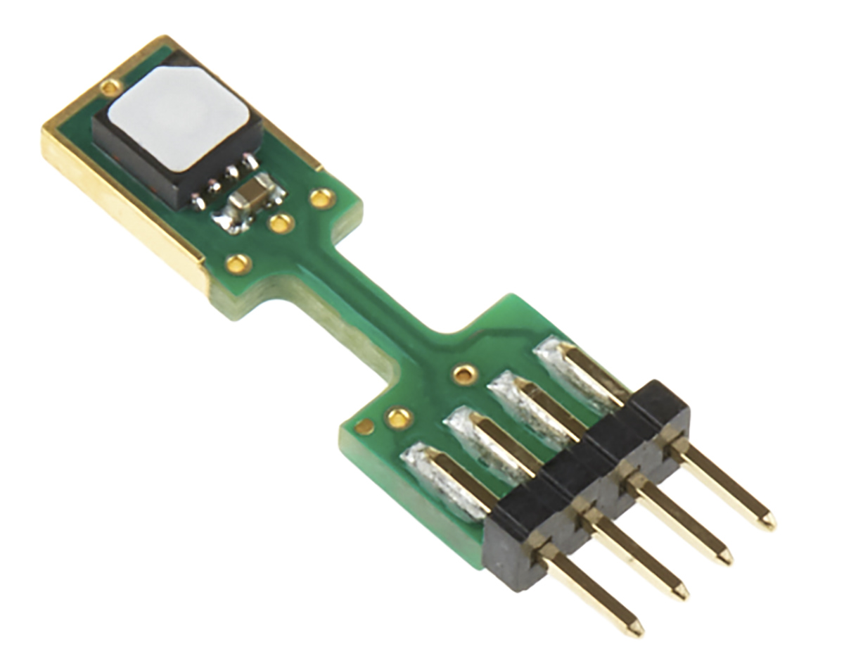 Sensirion Temperature & Humidity Sensor, Digital Output, Serial-I2C, ±0.1 °C, ±1.5%RH, 4 Pins