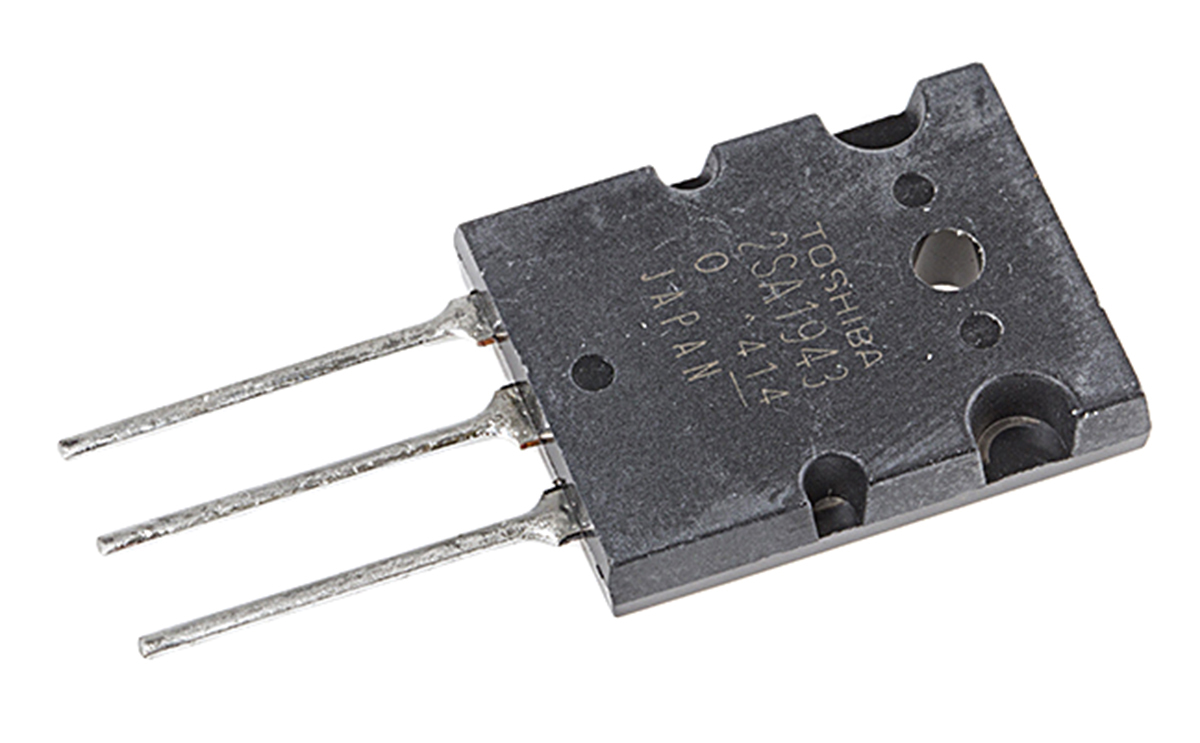 Toshiba 2SA1943-O(Q) PNP Transistor, -15 A, -230 V, 3-Pin TO-3PL