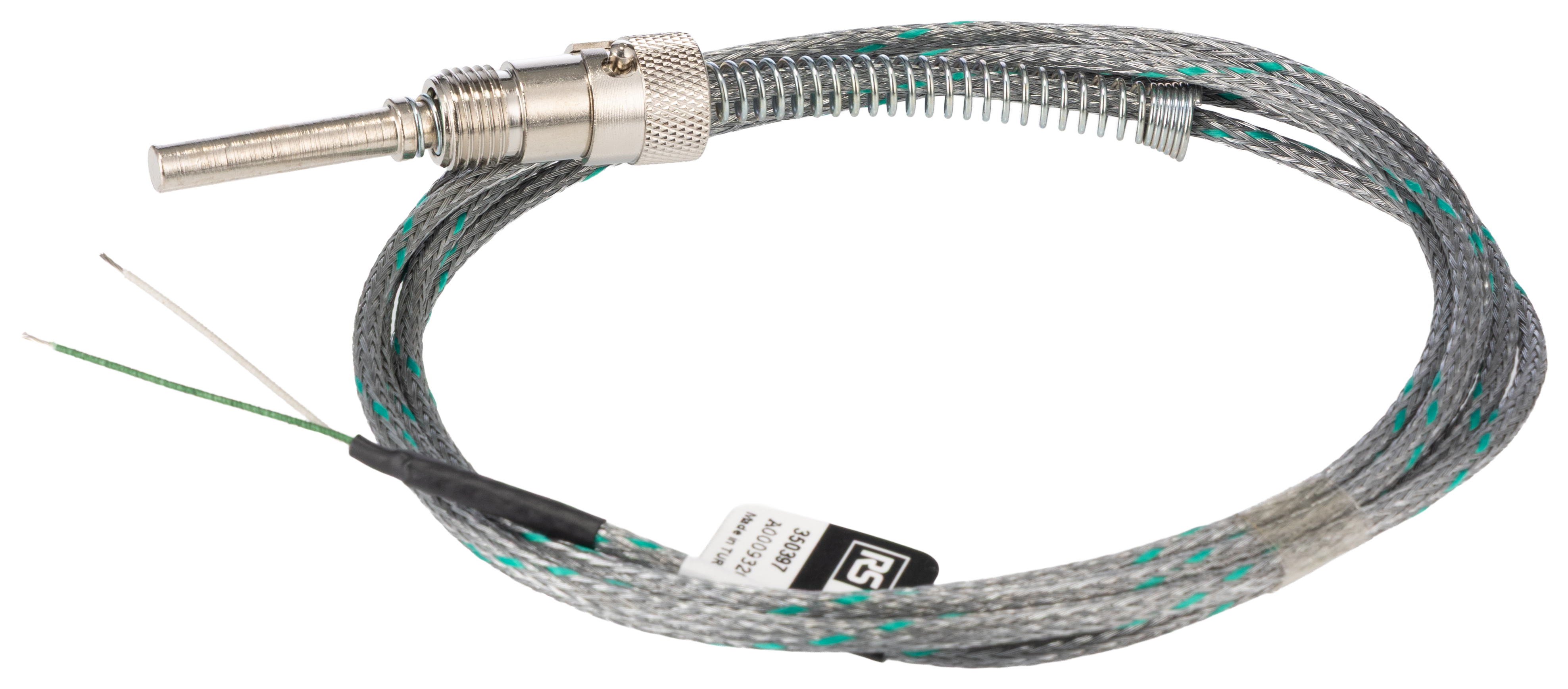 RS PRO Type K Thermocouple 30mm Length, 6mm Diameter, -50°C → 400°C