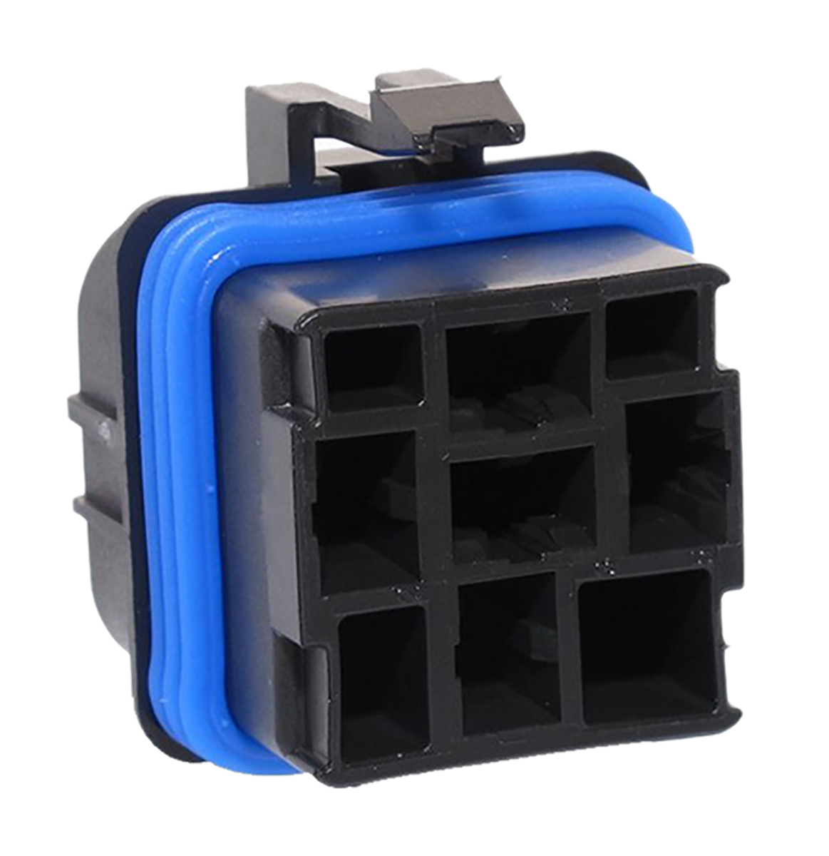 Delphi, Metri-Pack 630 Automotive Connector Socket Black Cable Mount 4 Way, Crimp Termination 12065686