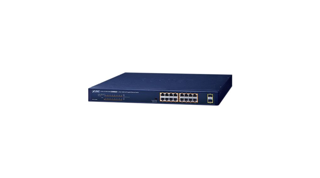 Planet GSW-1820HP, Unmanaged 18 Port Gigabit Switch With PoE