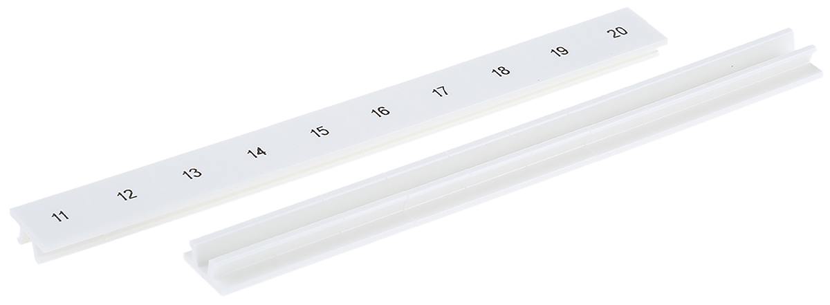 Phoenix Contact, ZB Marker Strip for use with  for use with Terminal Blocks
