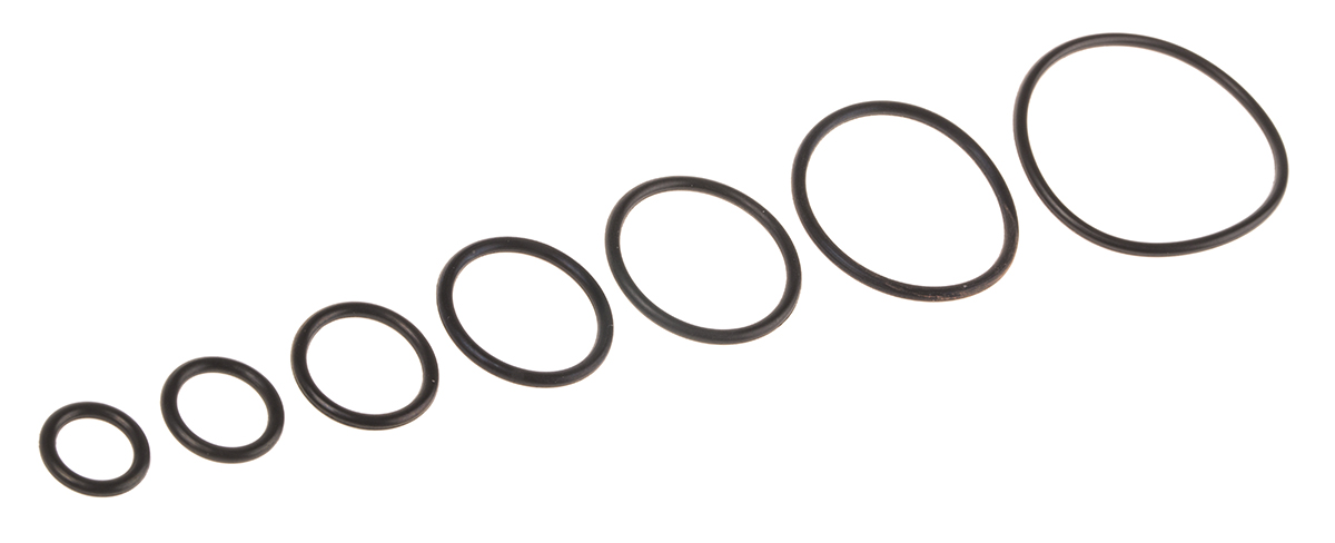 RS PRO Imperial O-Ring Face Seal Kit Nitrile, Kit Contents 230 Pieces