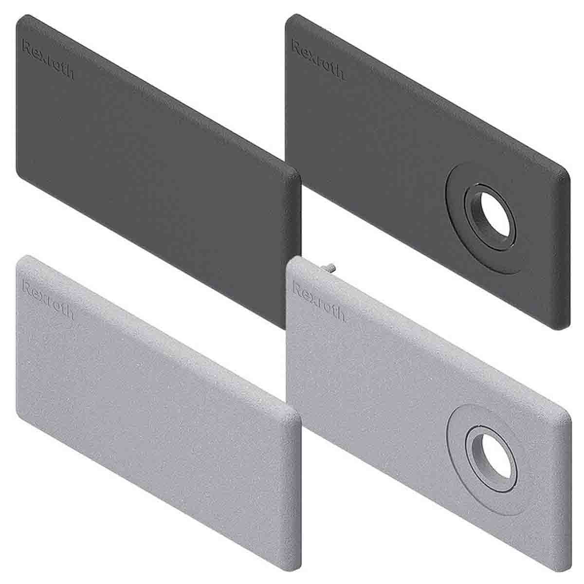 Bosch Rexroth Black Polypropylene 45 x 90 mm Strut Profile