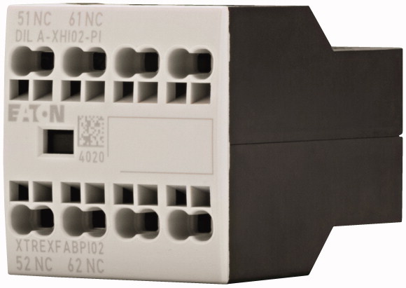 Eaton Auxiliary Contact, 2 Contact, 2 NC, Front Fixing