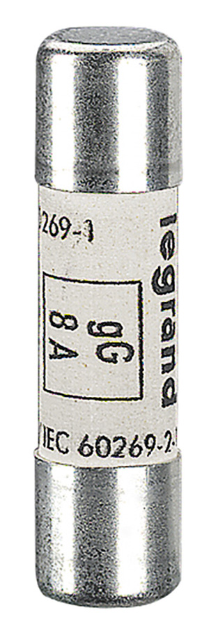 Legrand 8A Ceramic Cartridge Fuse, 10 x 38mm
