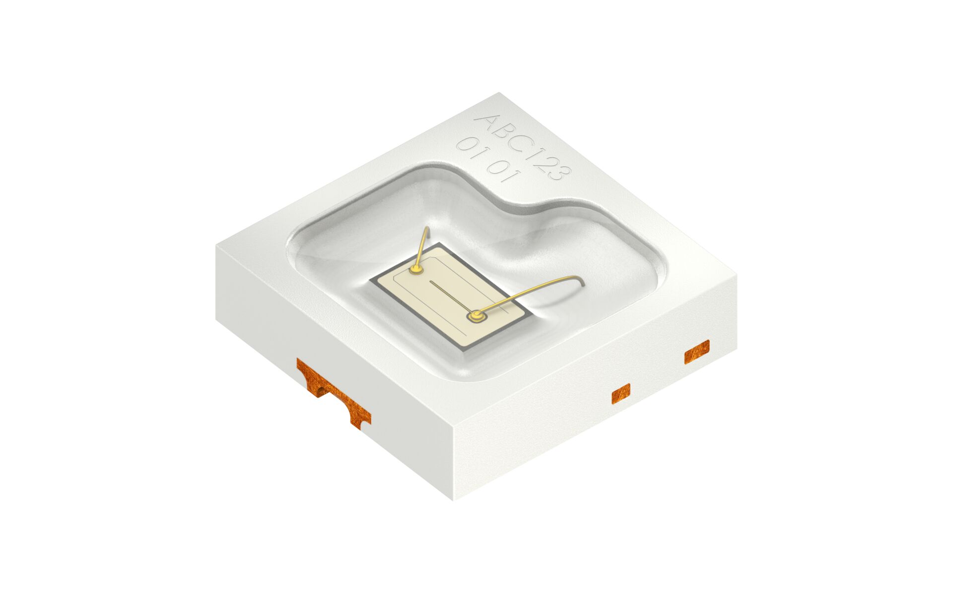ams OSRAM2.50 To 3.25 V Cyan Mid-Power LED SMT  SMD, P2222 KC DDLN31.13-7F6G-37-8D8F