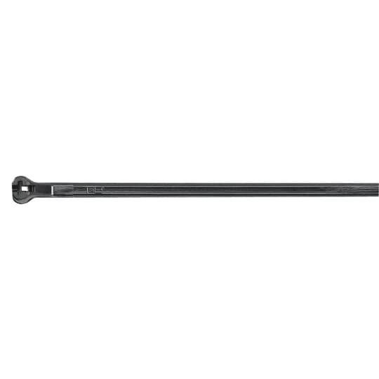 Thomas & Betts Cable Ties, , 357mm x 2.3 mm, Black Nylon, Pk-100
