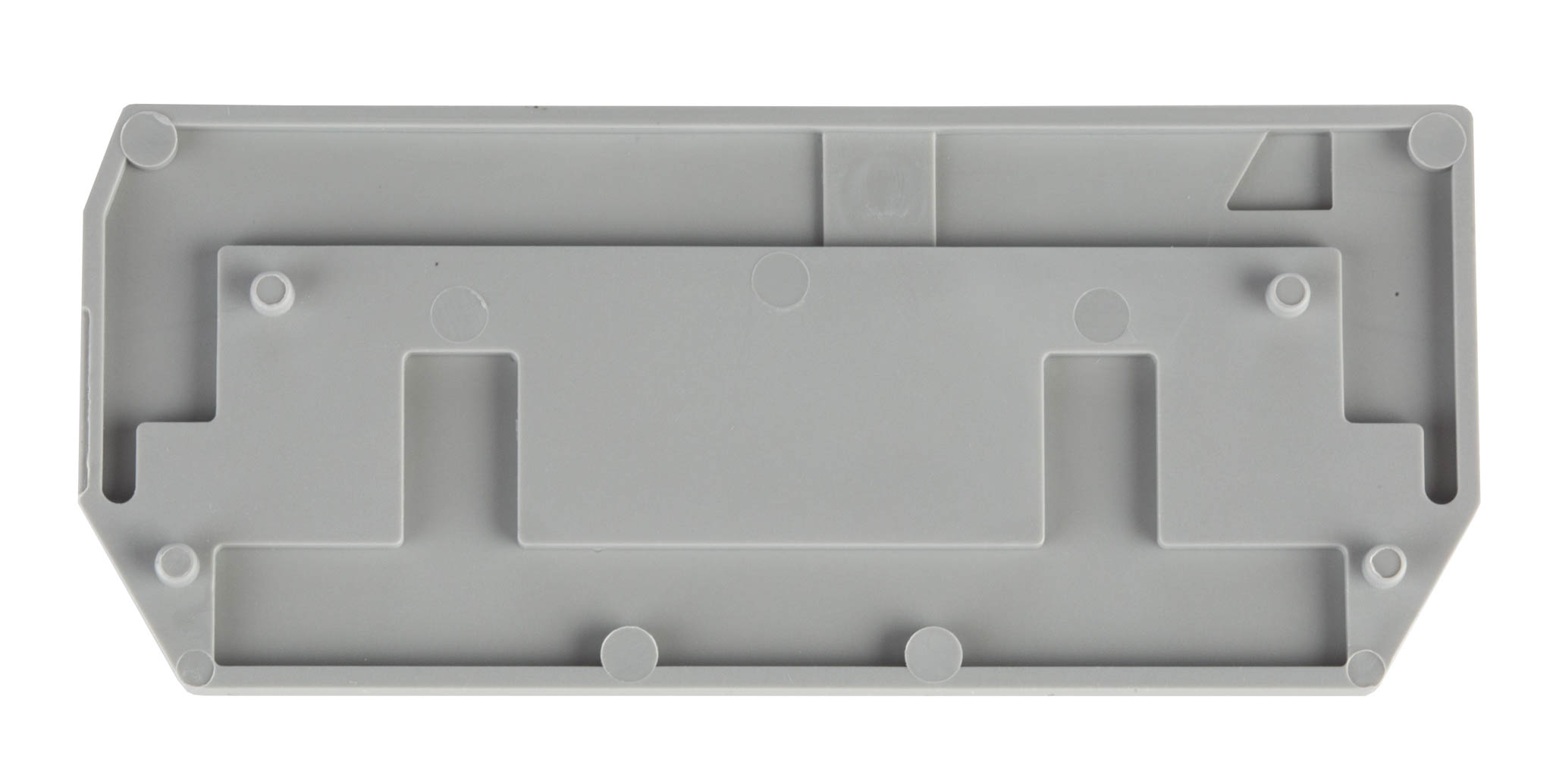 WAGO 282 Series End and Intermediate Plate for Use with 282 Series Terminal Blocks