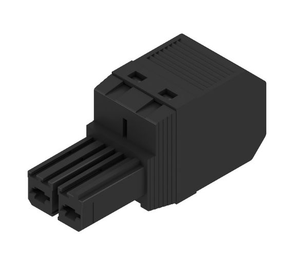 Weidmüller BVF Series PCB Connector, 2-Contact, 7.62 mm Pitch, 1-Row