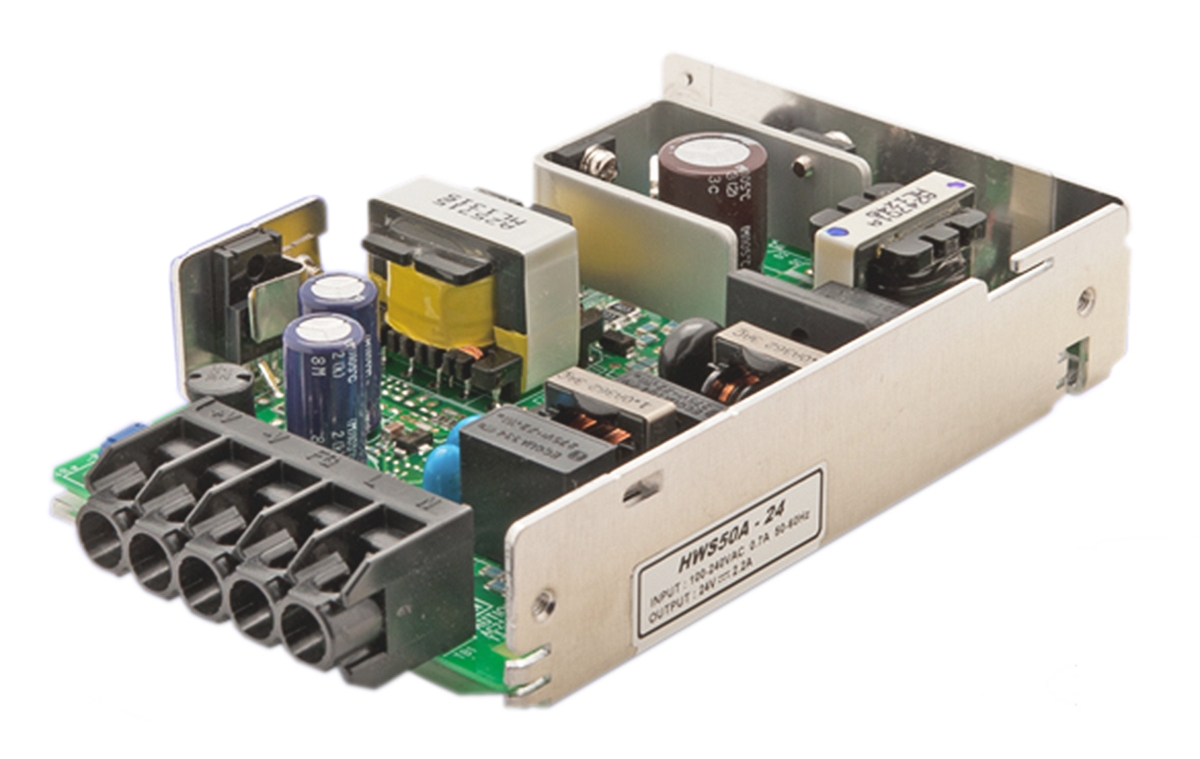 TDK-Lambda Switching Power Supply, HWS50A-15, 15V dc, 3.5A, 50W, 1 Output, 120 → 370 V dc, 85 → 265 V ac