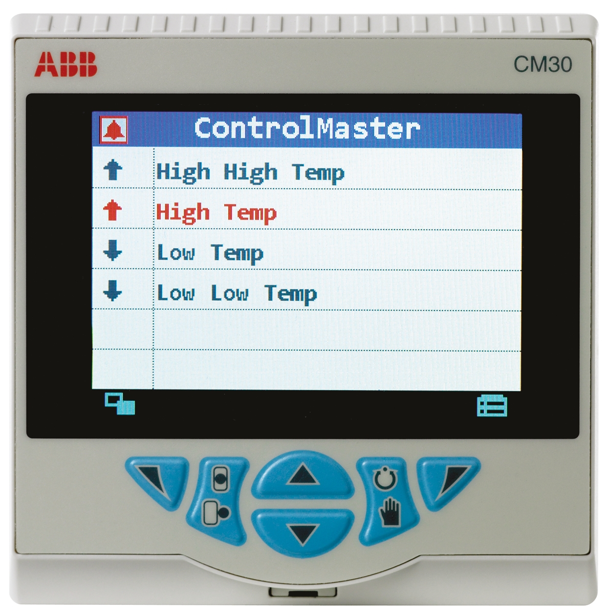 ABB CM30 Controller, 97 x 97 x 141mm, 3 Output Analogue, Relay, 24 V Supply Voltage ON/OFF