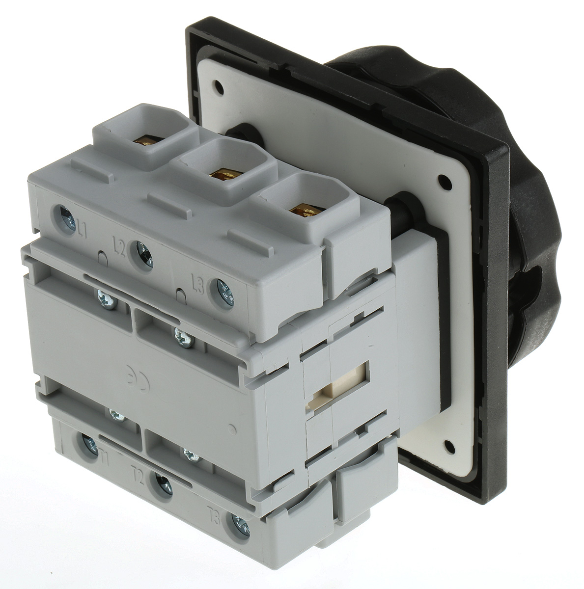 Siemens 3P Pole Panel Mount Isolator Switch - 125A Maximum Current, 45kW Power Rating, IP65