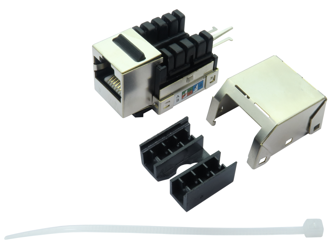 RS PRO Cat6 RJ45 Keystone Jack, STP Shielding