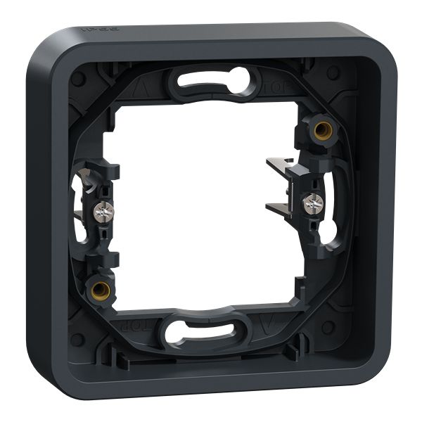 Schneider Electric Mureva Styl Grey ABS Back Boxes, IP55,  Surface Mount, 1 Gangs, 84 x 44 x 84mm