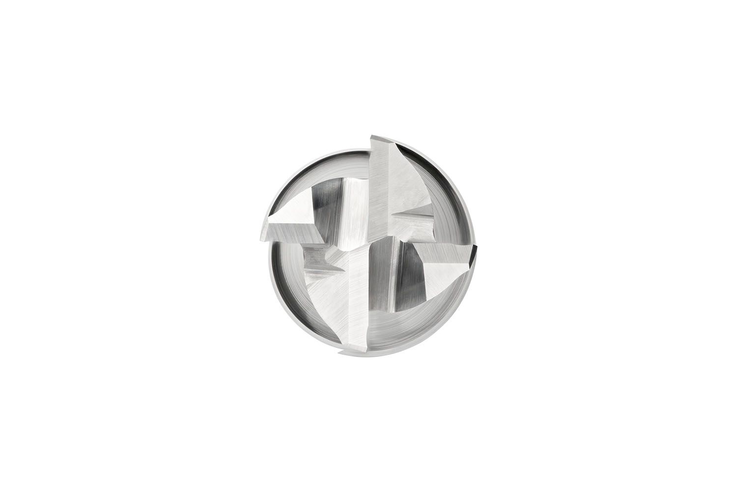 Dormer End Mill, 12mm Cutter, Solid Carbide, 12 mm Shank, 25mm Cut Length