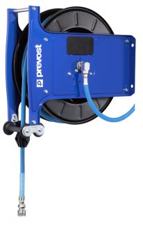 PREVOST 1/2 in G 16x24mm Hose Reel 10 bar 15m Length, Wall Mounting