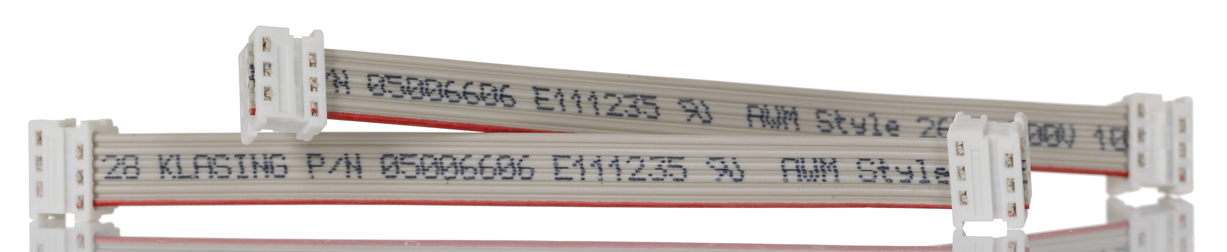 Molex Picoflex Series Flat Ribbon Cable, 6-Way, 1.27mm Pitch, 100mm Length, Picoflex IDC to Picoflex IDC