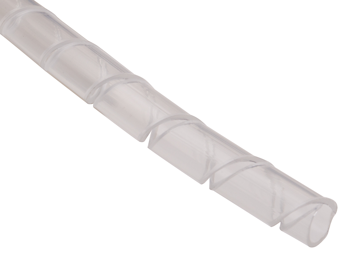 RS PRO Spiral Wrap, I.D 4mm, 25mm Nylon