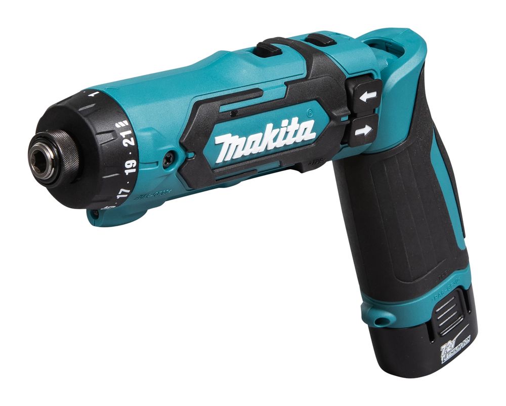 Makita DF012DSE 7.2V Electric Screwdriver, Euro Plug