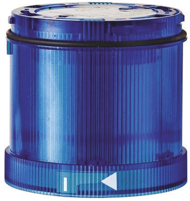 Werma 644 Series Blue Steady Effect Beacon Unit, 24 V dc, LED Bulb, DC, IP65