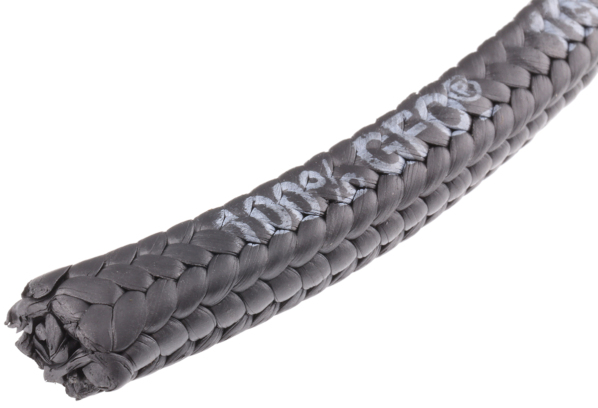 Klinger Solid PTFE Gland & Valve Packing, 8 mm, 18m/s rotary speed, 20 bar, 200 bar, 250 bar max