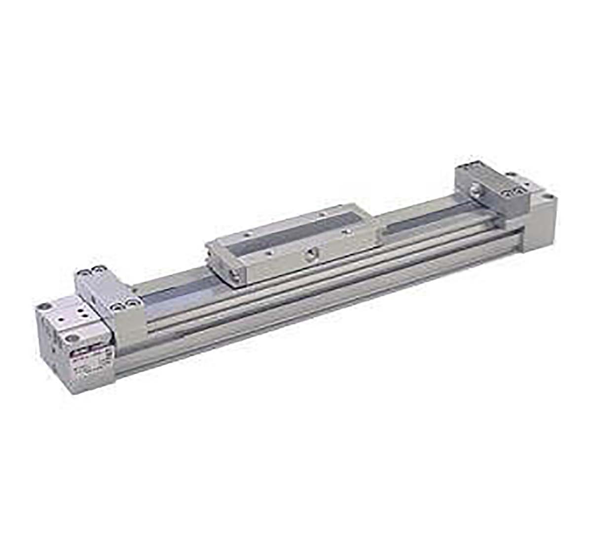 SMC Double Acting Rodless Pneumatic Cylinder 600mm Stroke, 20mm Bore