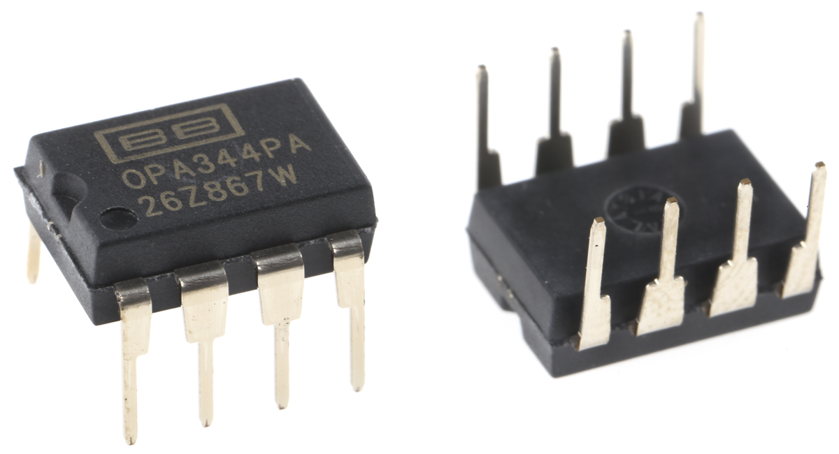 Texas Instruments, Operational Amplifier, 1 MHz, 8-Pin 5.5 V PDIP