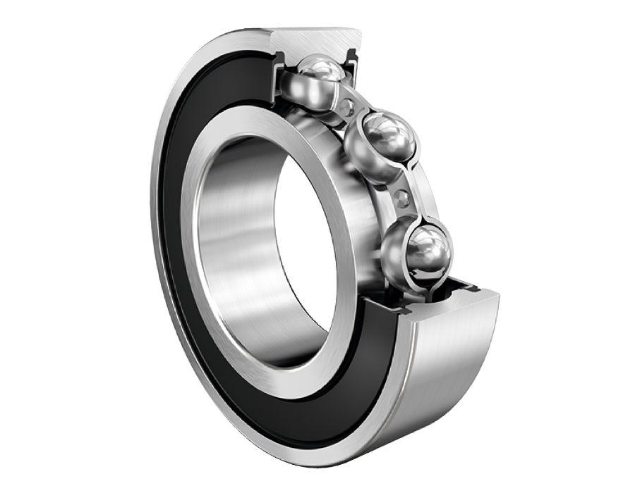 FAG 6214-2RSR 1 Row Ball Bearing - 70 mm ID, 125 mm OD