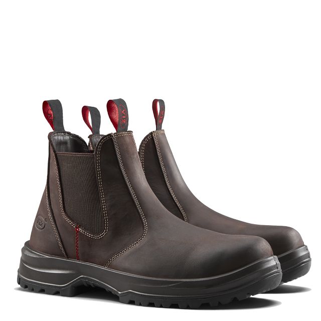 V12 Footwear Cotswold Brown Fibreglass Toe Capped Men's Safety Boots, UK 11, EU 46