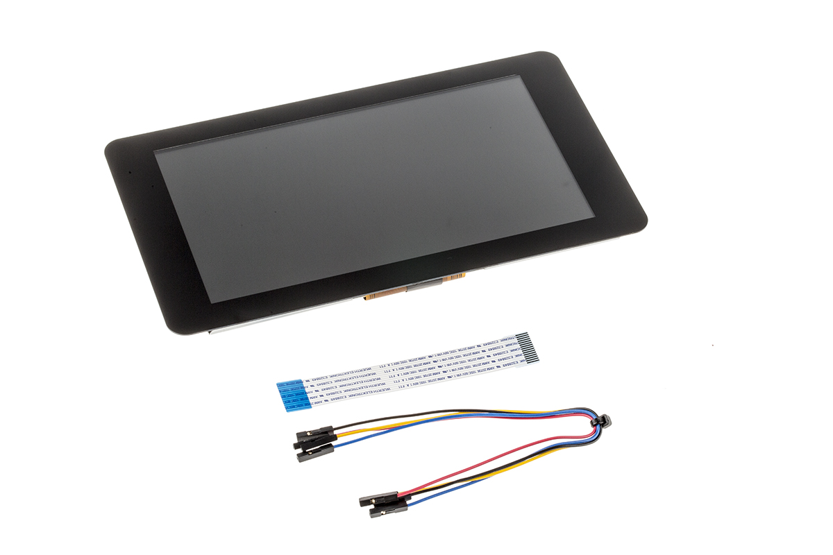 Raspberry Pi, LCD Touch Screen with 7in Capacitive Touch Screen